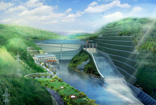 崇左老挝南塔河1号水电站项目
